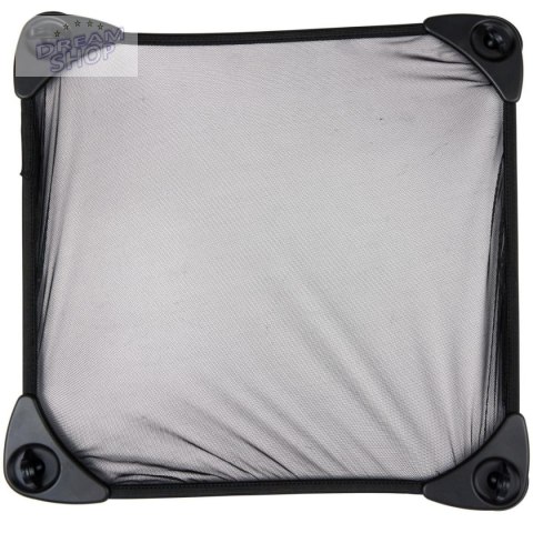 OSŁONA PRZECIWSŁONECZNA Z PRZYSSAWKAMI 34x30CM 1 SZT. DUNLOP CZARNA