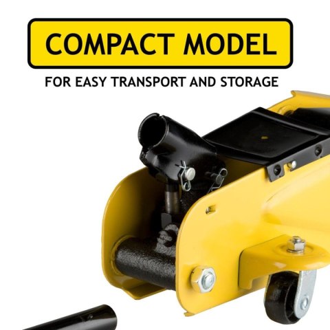 PODNOŚNIK SAMOCHODOWY LEWAREK HYDRAULICZNY ŻABA DUNLOP 2000KG