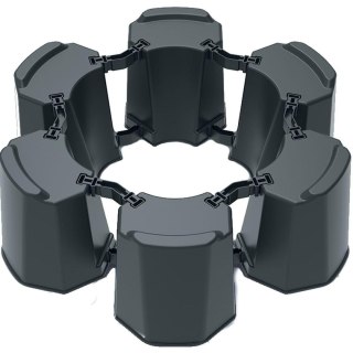 PODSTAWA DO ZBIORNIKA NA WODĘ DESZCZÓWKĘ MODULAR 6 BASECAN ANTRACYT