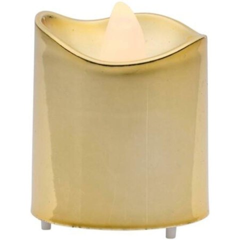 ZESTAW 4 ŚWIECZEK TEA LIGHT LED GOLD
