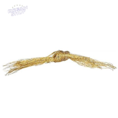 BOMBKA DEKORACYJNA PLASTIKOWA BEZPIECZNA CZUBEK 54 ELEMENTY ZŁOTY