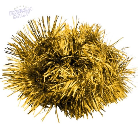 BOMBKA DEKORACYJNA PLASTIKOWA BEZPIECZNA CZUBEK 54 ELEMENTY ZŁOTY