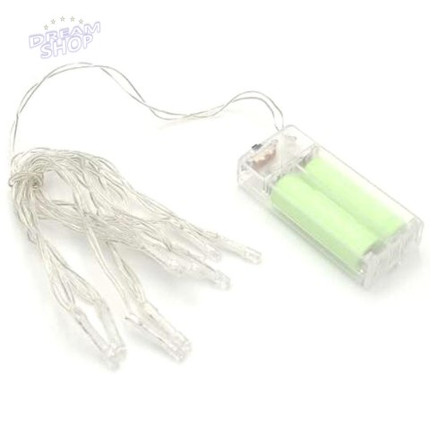 GWIAZDA DEKORACYJNA PAPIEROWA Z PODŚWIETLENIEM LED 60CM SREBRNY