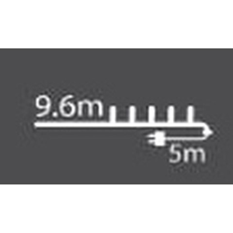 LAMPKI CHOINKOWE ŁAŃCUCH ŚWIETLNY 96 LED RGB Z PILOTEM