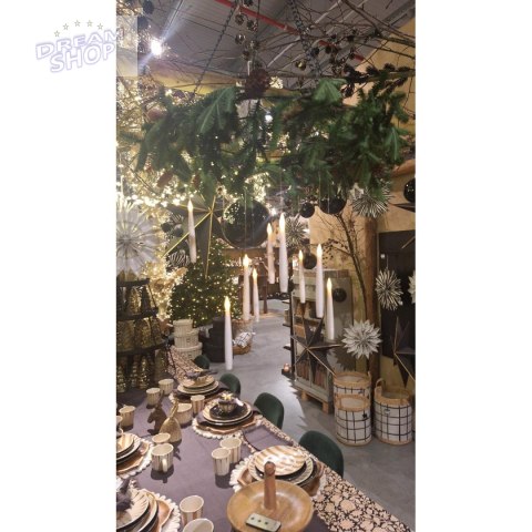 LAMPKI ŚWIECZKI WISZĄCE ŁAŃCUCH ŚWIETLNY 10 LED CIEPŁY BIAŁY LUCA