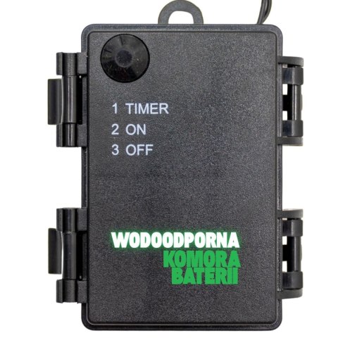 NEON BAŁWAN BIAŁY 81 LED NA BATERIE 14,5x96CM LUCA