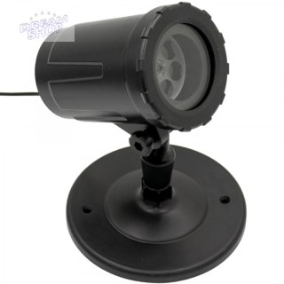 PROJEKTOR RZUTNIK LED PŁATKI ŚNIEGU