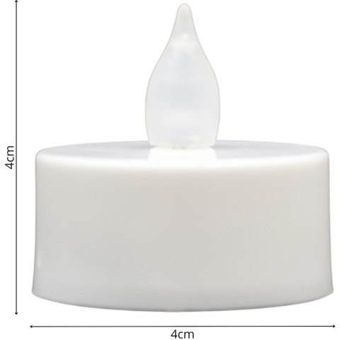ZESTAW 8 ŚWIECZEK TEA LIGHT LED Z PILOTEM