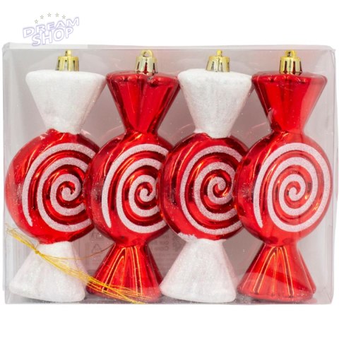 BOMBKA FORMÓWKA PLASTIKOWA BEZPIECZNA CUKIERKI 4SZT MICA