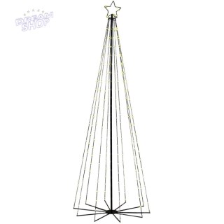 CHOINKA DEKORACYJNA 290 LED CIEPŁY BIAŁY 300CM LUCA