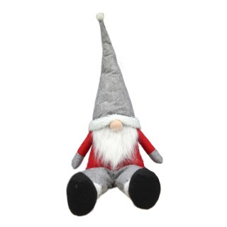 MIKOŁAJ DEKORACYJNY LAZY SANTA 45+20CM