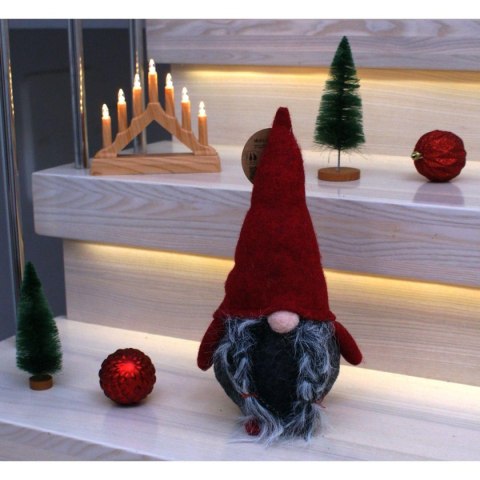 SKRZAT KRASNAL GNOM ŚWIĄTECZNY 16x13x30CM