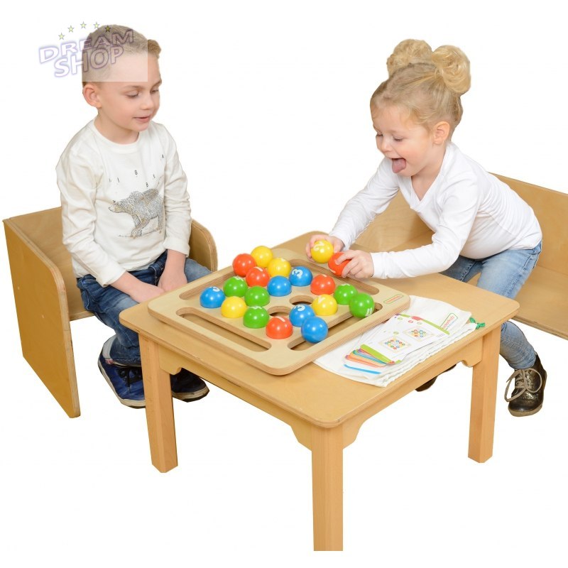 Kolorowe Kulki Drewniana Gra Dla Dzieci Masterkidz Kolorowe Kulki Drewniana Gra Dla Dzieci Masterkidz
