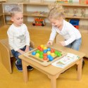 Kolorowe Kulki Drewniana Gra Dla Dzieci Masterkidz