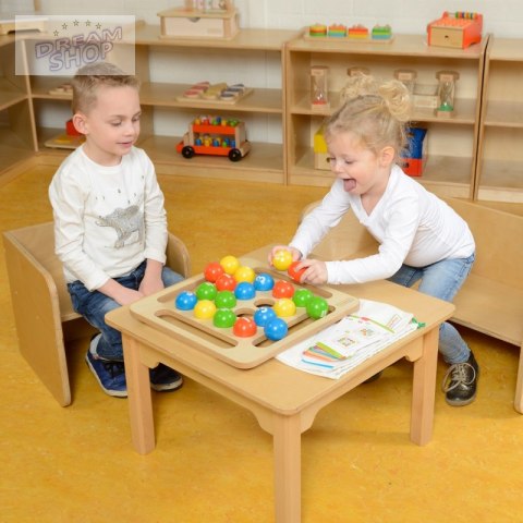 Kolorowe Kulki Drewniana Gra Dla Dzieci Masterkidz Kolorowe Kulki Drewniana Gra Dla Dzieci Masterkidz