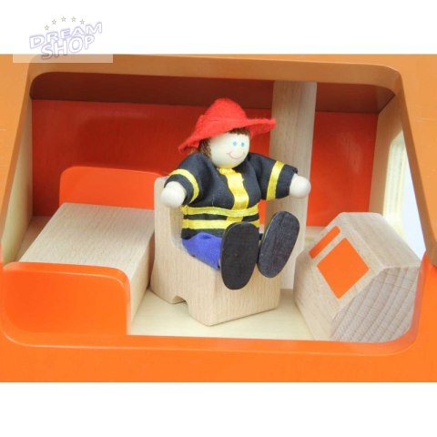 Mini Remiza Strażacka Drewniany Zestaw Masterkidz Mini Remiza Strażacka Drewniany Zestaw Masterkidz