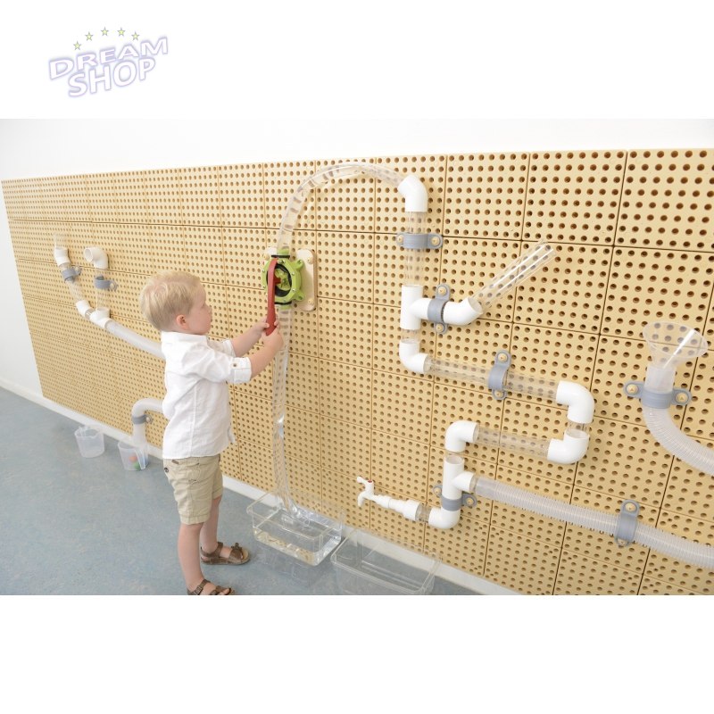 Zestaw Hydrauliczny Do Budowania Systemów Rur - Tablica Naukowo-Kreatywna Masterkidz STEM Zestaw Hydrauliczny Do Budowania Systemów Rur - Tablica Naukowo-Kreatywna Masterkidz STEM