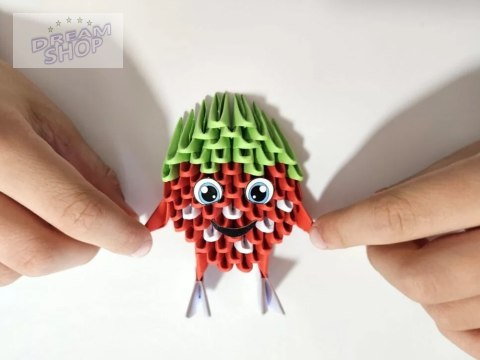 Alexander zestaw kreatywny ORIGAMI 3D - TRUSKAWKA ZA6071