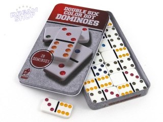 Domino w metalowym pudełku
