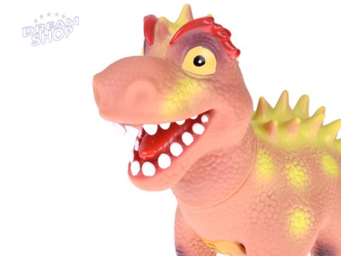 Interaktywny gumowy dinozaur figurka z dźwiękiem RYCZY ZA5725