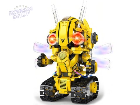 Klocki Techniczne Robots Pro 5w1 Zestaw Pilot + światło LED 673ele RC0743