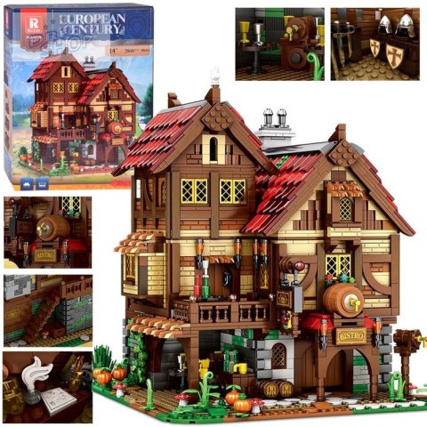 Klocki WIELKA CHATA - Średniowieczna gospoda dla rycerzy 2868-ele ZA5803