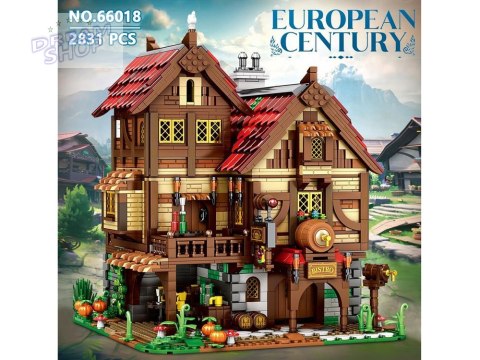 Klocki WIELKA CHATA - Średniowieczna gospoda dla rycerzy 2868-ele ZA5803