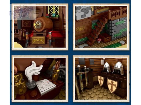 Klocki WIELKA CHATA - Średniowieczna gospoda dla rycerzy 2868-ele ZA5803