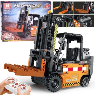 Klocki konstrukcyjne Zdalnie sterowany WÓZEK WIDŁOWY ruchomy 722-ele ZA5796