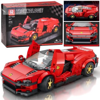 Klocki techniczne Futurystyczne auto CZERWONE drzwi unoszone 275-ele ZA5794