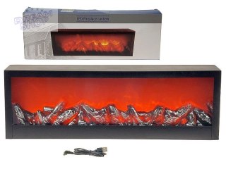Lampka kominek LED na USB
