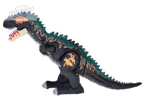Duży dinozaur robot chodzi ryczy ZNOSI JAJKA efekty świetlne para ZA5716