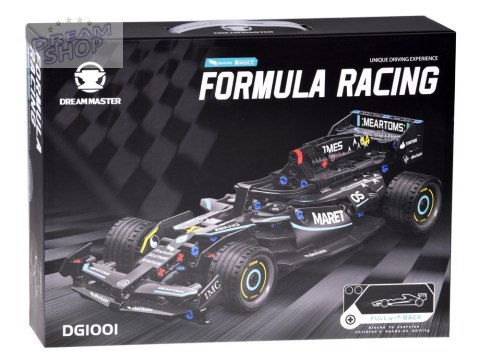 Klocki techniczne BOLID Formuła 1 268-ele napęd pull back naklejki ZA5728