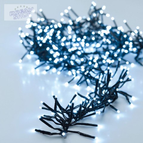 LAMPKI CHOINKOWE ŁAŃCUCH ŚWIETLNY 3000 LED TIMER ZIMNY BIAŁY