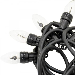 OŚWIETLENIE ŁAŃCUCH ŚWIETLNY IMITUJĄCY PŁOMIEŃ 10LED