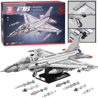Reobrix Klocki konstrukcyjne samolot myśliwiec F16 1337ele ZA5801