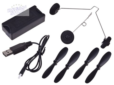 Samolot Duży Pasażerski Samolot z Pianki EPP z LED i Ładowaniem USB RC0722