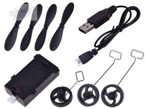 Samolot G8 Glider - Lekki Samolot z Pianki EPP z LED Napędem USB RC0723