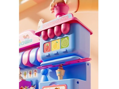 Słodki zestaw MASA PLASTYCZNA Lodziarnia Cukiernia - dużo akcesoriów ZA5895