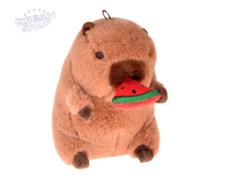 Urocza KAPIBARA zawieszka pałaszująca arbuza mini maskotka 10 cm ZA5733