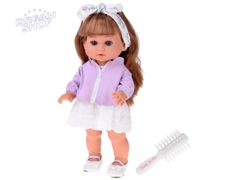 Urocza Lalka Jaśminka z długimi włosami 38cm w eleganckim ubranku ZA5876