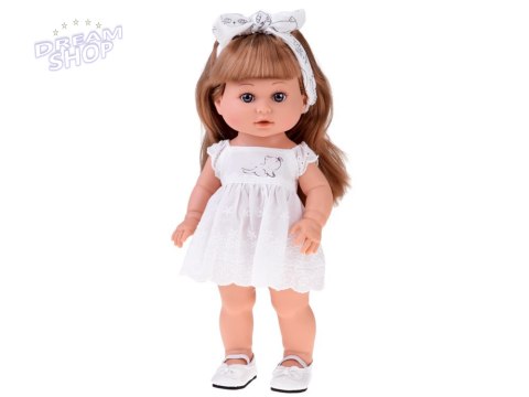 Urocza Lalka Jaśminka z długimi włosami 38cm w eleganckim ubranku ZA5876