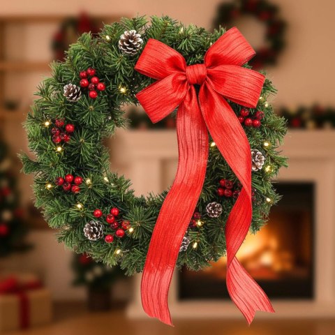 WSTĄŻKA KARBOWANA 6,3CMx3M CZERWONA