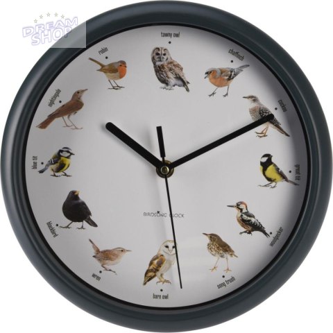 ZEGAR ŚCIENNY ORNITOLOGA 25CM