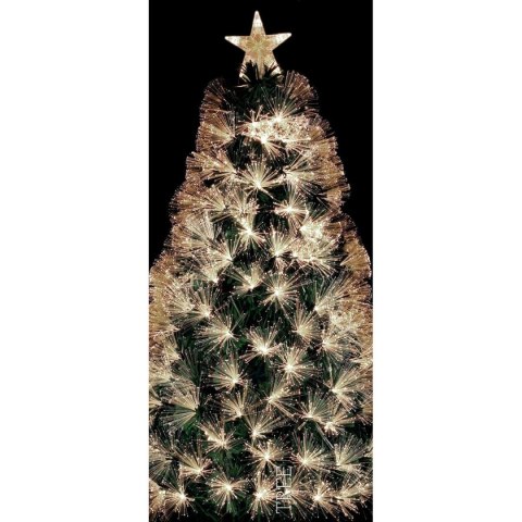 CHOINKA DEKORACYJNA ŚWIATŁOWODOWA CIEPŁY BIAŁY 120CM