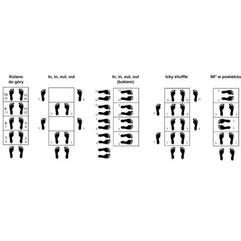 DRABINKA KOORDYNACYJNA REGULOWANA DO TRENINGU