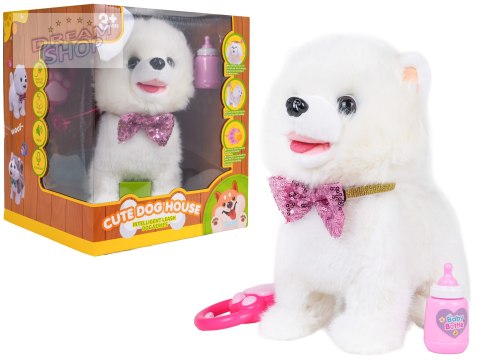 Interaktywny Pies Biały