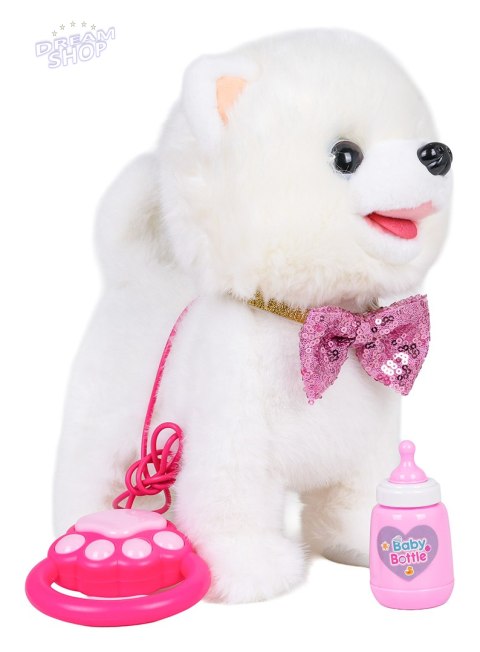 Interaktywny Pies Biały