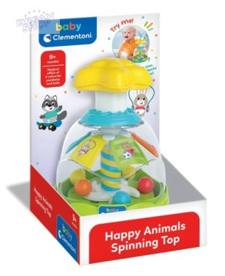 Kolorowy Bączek Zwierzątka Kuleczki Clementoni 17945