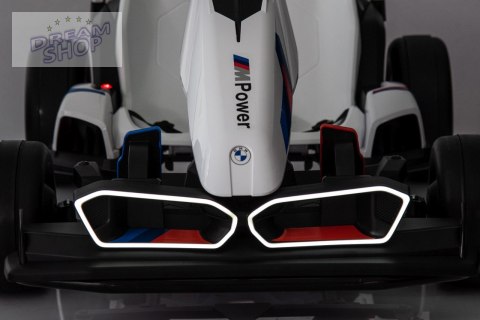 Pojazd Gokart BMW z Funkcją Driftu Biały Pojazd Gokart BMW z Funkcją Driftu Biały
